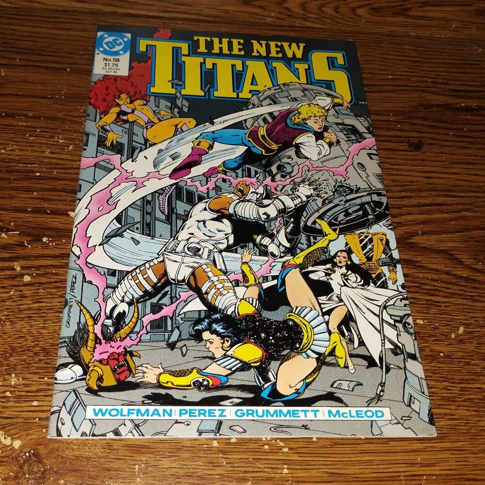 The New Teen Titans #58 (DC comics,1989)